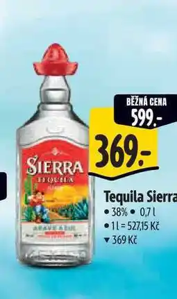 Albert Tequila Sierra 0,7 l nabídka