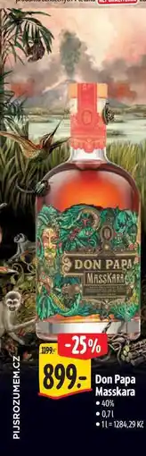Albert Don Papa Masskara 0,7 l nabídka