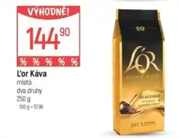 Globus L'or Káva nabídka