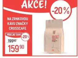 Globus Na zrnkovou kávu značky Crosscafe nabídka
