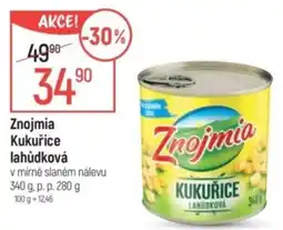 Globus Znojmia Kukuřice lahůdková nabídka