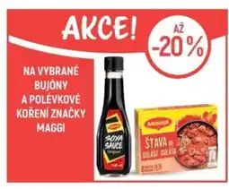 Globus Na vybrané bujóny a polévkové koření značky Maggi nabídka