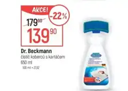 Globus Dr. Beckmann čistič koberců s kartáčem nabídka