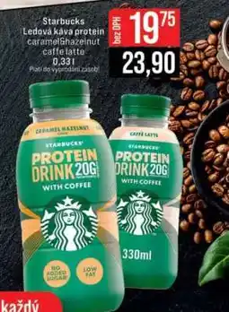Jip Starbucks Ledová káva protein caramel&hazelnut caffè latte 0,33l nabídka