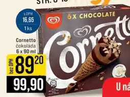 Jip Cornetto čokoláda 6 x 90 ml nabídka