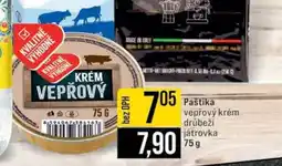 Jip Paštika vepřový krém drůbeží játrovka nabídka