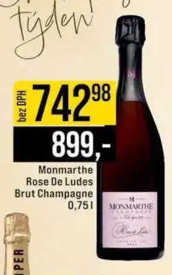 Jip Monmarthe Rose De Ludes Brut Champagne nabídka