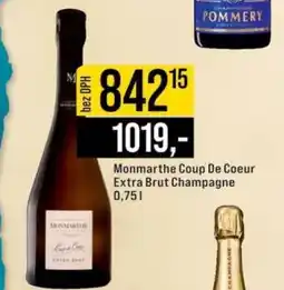 Jip Monmarthe Coup De Coeur Extra Brut Champagne 0,75 l nabídka