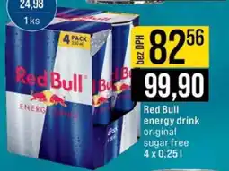 Jip Red Bull energy drink original sugar free nabídka