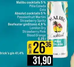 Jip Malibu cocktails 5 % nabídka