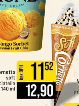 Jip Cornetto Soft stracciatella nabídka