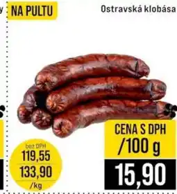 Jip Ostravská klobása nabídka
