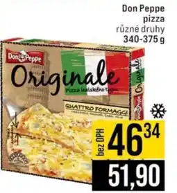 Jip DON PEPPE Pizza nabídka
