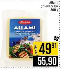 Jip Allami grilovací sýr nabídka