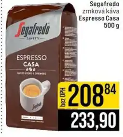 Jip Segafredo zrnková káva Espresso Casa 500 g nabídka