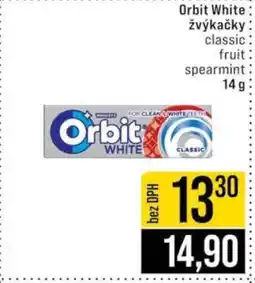 Jip Orbit white žvýkačky nabídka
