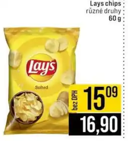Jip Lays chips nabídka