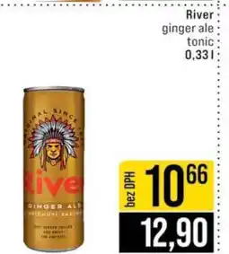Jip River ginger ale tonic nabídka