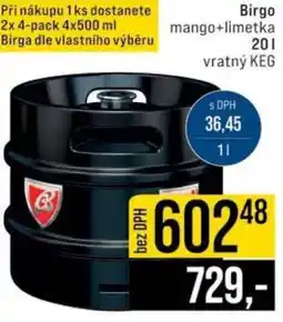 Jip Birgo mango+limetka nabídka