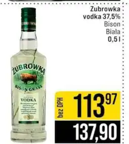 Jip Zubrowka vodka 37,5% Bison Biala nabídka