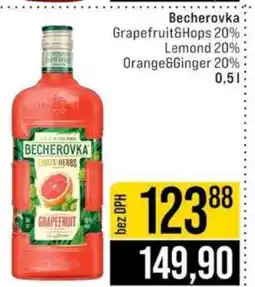 Jip Becherovka nabídka