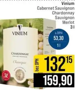 Jip Vinium Cabernet Sauvignon Chardonnay Sauvignon Merlot 3 l nabídka