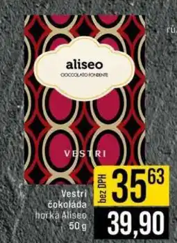 Jip Vestri čokoláda hořká Aliseo 50 g nabídka
