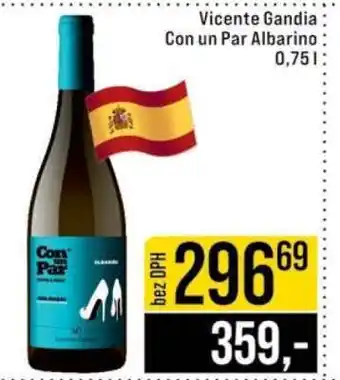 Jip Vicente Gandia Con un Par Albarino 0,75 l nabídka