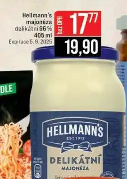 Jip Hellmann's majonéza delikátní 66% 405 ml nabídka