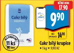 Albert Cukr bílý krupice nabídka