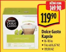 Albert Dolce Gusto kapsle nabídka