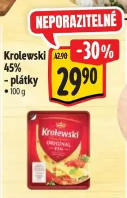 Albert Krolewski 45% plátky nabídka