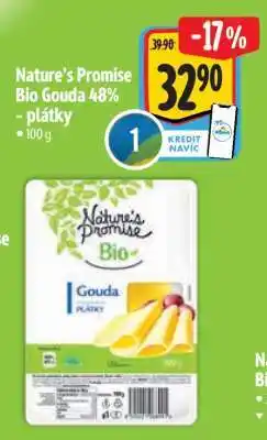 Albert Nature's Promise Bio Gouda 48% plátky nabídka