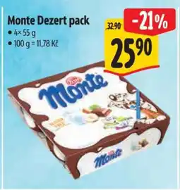 Albert Monte Dezert pack nabídka