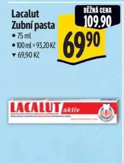 Albert Lacalut zubní pasta nabídka