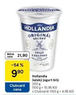 Tesco Hollandia Selský jogurt bílý nabídka