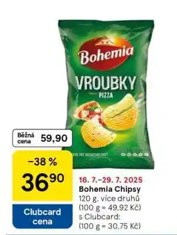 Tesco BOHEMIA CHIPSY nabídka