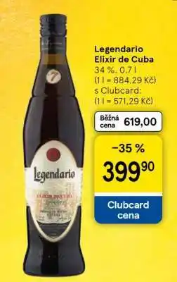 Tesco Legendario Elixir de Cuba nabídka