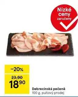 Tesco Debrecínská pečeně nabídka