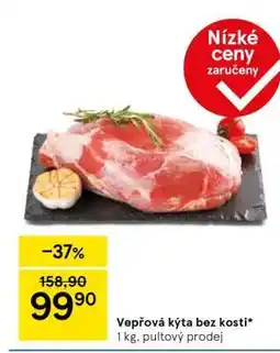 Tesco Vepřová kýta bez kosti nabídka