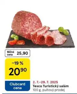Tesco Tesco Turistický salám nabídka
