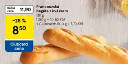 Tesco Francouzská bageta s kváskem nabídka