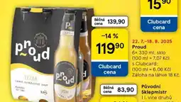 Tesco Proud nabídka