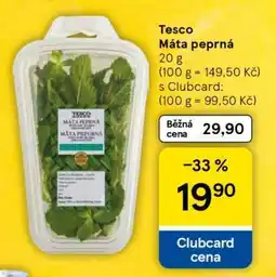 Tesco Tesco Máta peprná nabídka