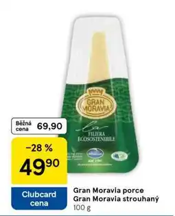 Tesco Gran Moravia porce Gran Moravia strouhaný nabídka