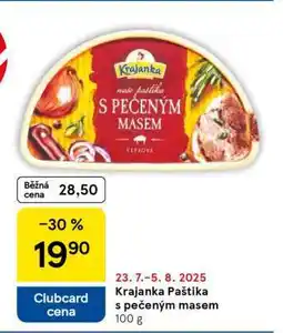 Krajanka Paštika s pečeným masem