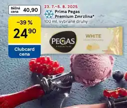 Tesco Prima Pegas Premium Zmrzlina nabídka