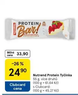 Tesco Nutrend Protein Tyčinka nabídka