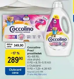Tesco Coccolino Prací prostředek nabídka