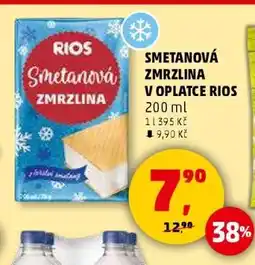 Penny Market SMETANOVÁ ZMRZLINA V OPLATCE RIOS nabídka